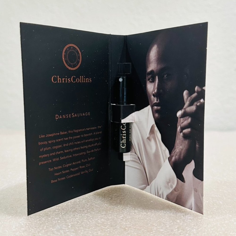 🎩 New 🎩 World of Chris Collins Danse Sauvage Deluxe Vial Spray for Men, 1.2 ml - Picture 3 of 5